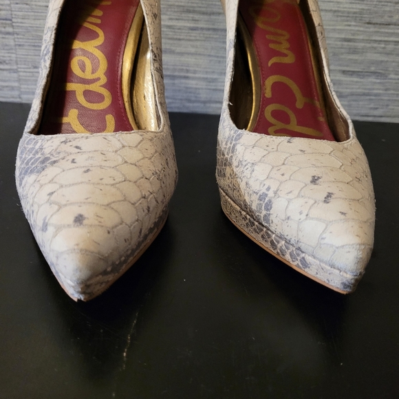 Sam Edelman Snakeskin Celia heels - Picture 7 of 12